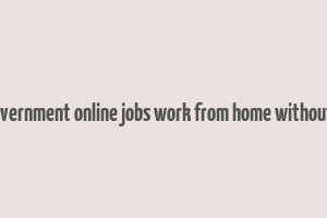 tamilnadu government online jobs work from home without investment