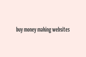 buy money making websites