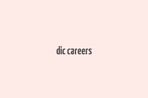 dic careers