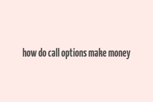 how do call options make money