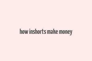 how inshorts make money