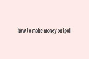 how to make money on ipoll