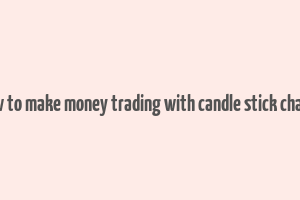 how to make money trading with candle stick charts