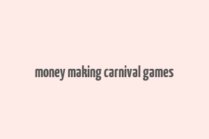 money making carnival games