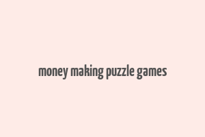 money making puzzle games