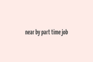 near by part time job