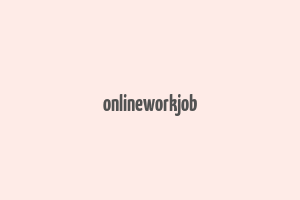 onlineworkjob