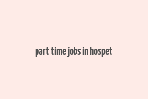 part time jobs in hospet