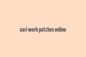 aari work patches online