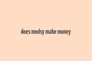 does modsy make money