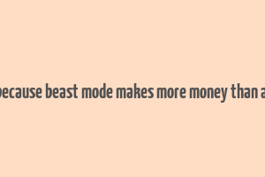 eric thomasbecause beast mode makes more money than average does