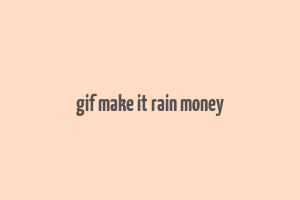 gif make it rain money