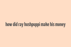 how did ray hushpuppi make his money