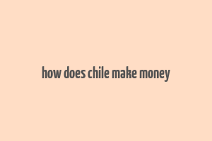 how does chile make money