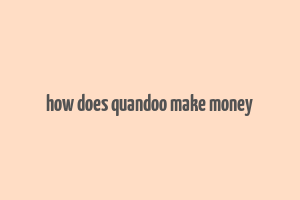 how does quandoo make money