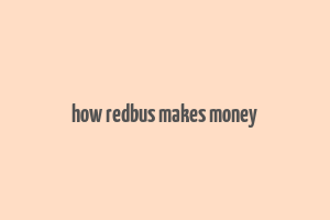 how redbus makes money