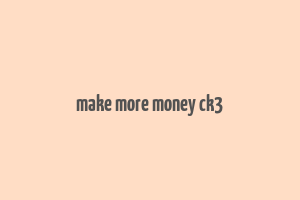 make more money ck3