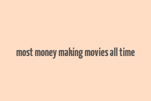 most money making movies all time