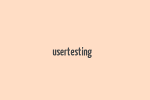 usertesting׬Ǯ