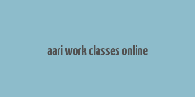 aari work classes online