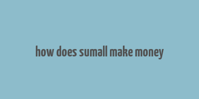 how does sumall make money