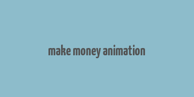 make money animation