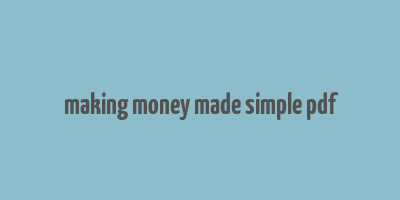 making money made simple pdf