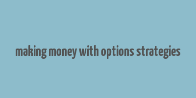 making money with options strategies