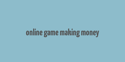 online game making money