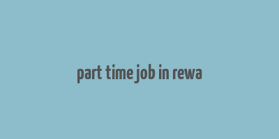 part time job in rewa