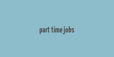 part time jobs