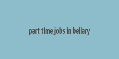 part time jobs in bellary