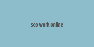 seo work online