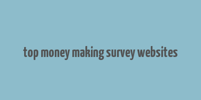 top money making survey websites