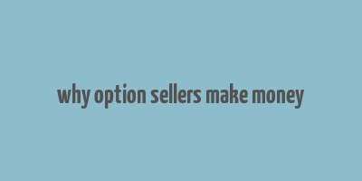 why option sellers make money