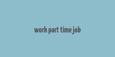 work part time job