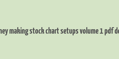 245 money making stock chart setups volume 1 pdf download