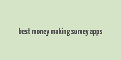 best money making survey apps