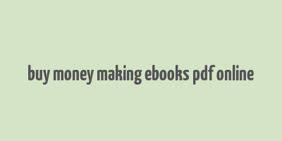 buy money making ebooks pdf online