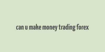 can u make money trading forex