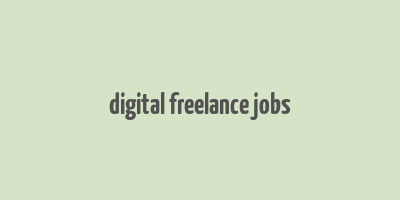 digital freelance jobs