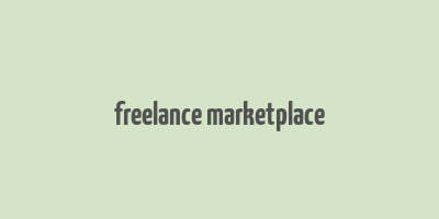 freelance marketplace