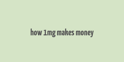 how 1mg makes money