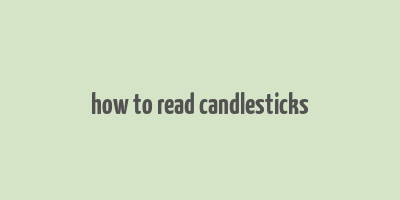 how to read candlesticks