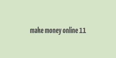 make money online 11