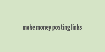 make money posting links