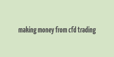 making money from cfd trading