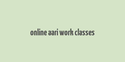 online aari work classes