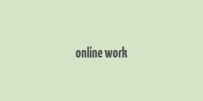 online work