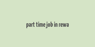 part time job in rewa